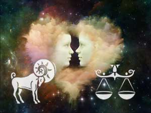 widder-waage-klein Widder mit Partner Waage