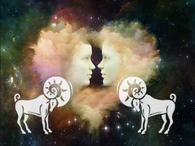 widder-widder Widder mit Partner Widder