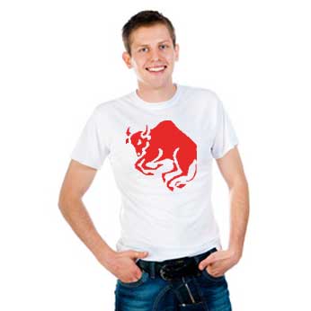 mann-stier Mann mit Sternzeichen Stier