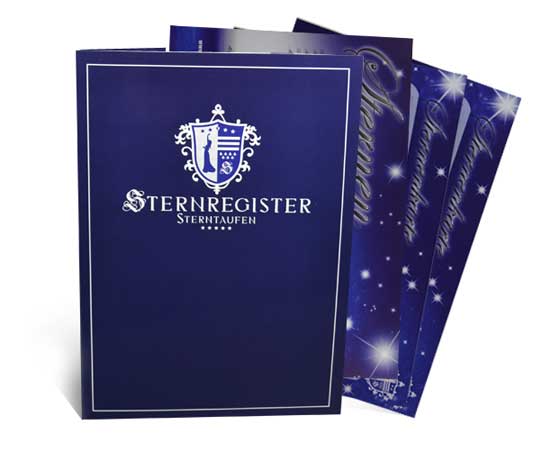 sterntaufe-mappe Sterntaufe Mappe