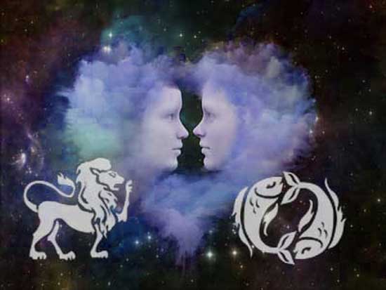 loewe-fische Löwe und Fische