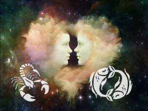 skorpion-fische-klein Skorpion und Fische