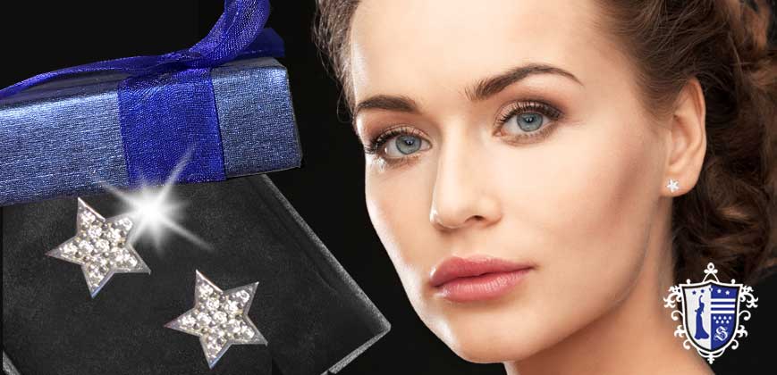 stern-ohrstecker Stern Ohrstecker aus Silber