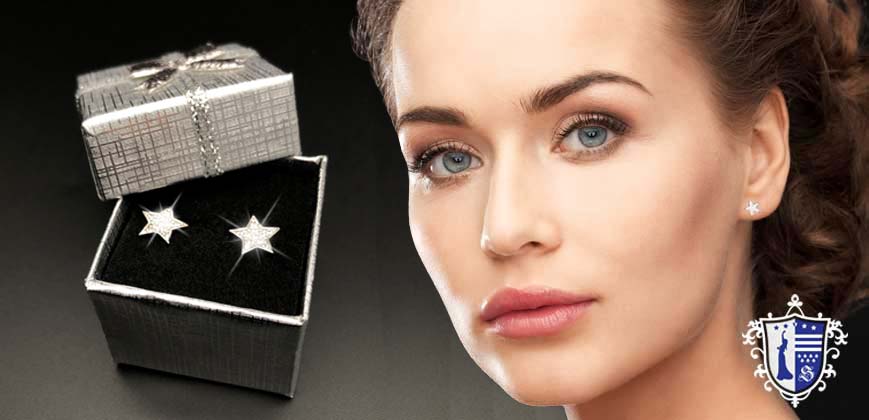 sterne-ohrstecker Sterne Ohrstecker