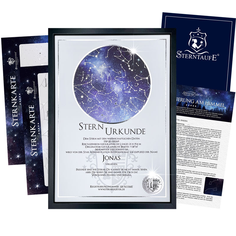 Sterntaufe Paket Basic Sterntaufe Paket Basic