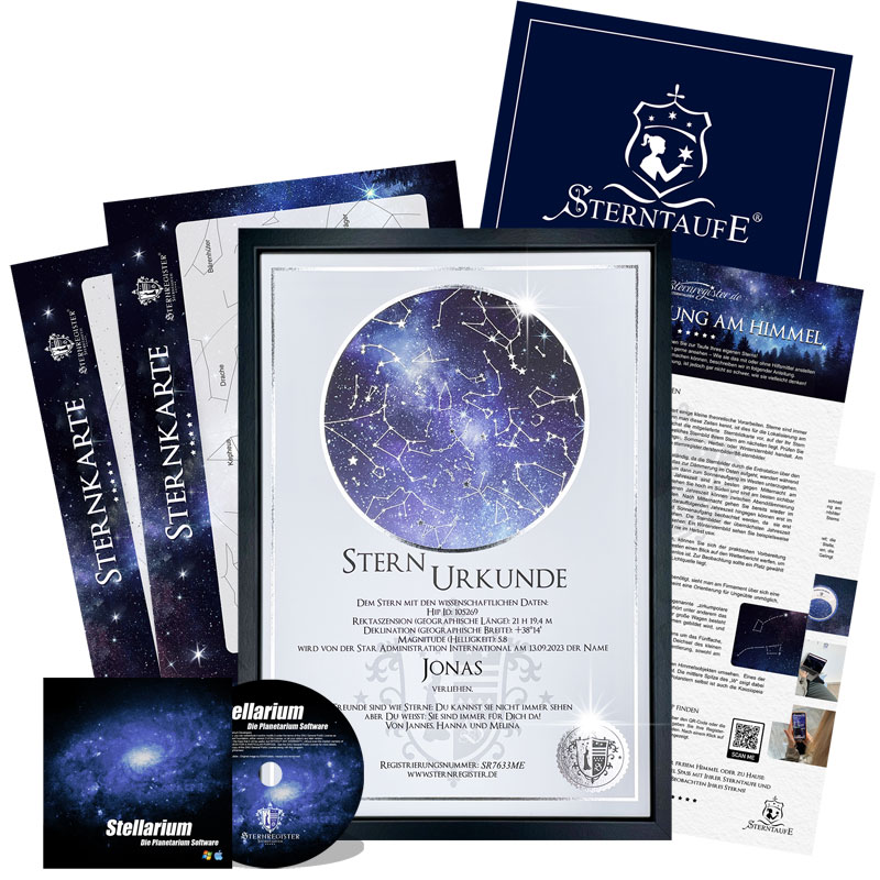 Sterntaufe Paket Doppelstern Sterntaufe Paket Doppelstern