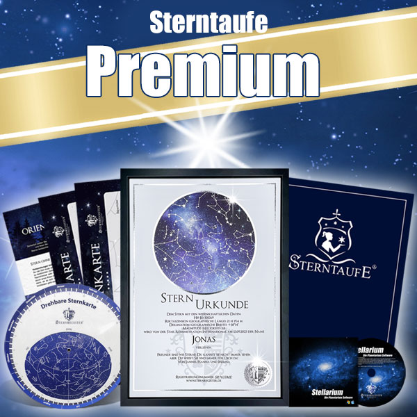 Sterntaufe Paket Premium Sterntaufe Paket Premium