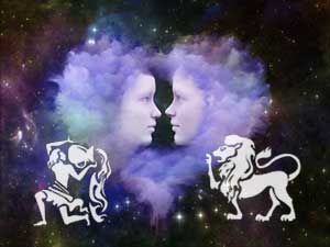 wassermann-loewe-klein Wassermann und Löwe